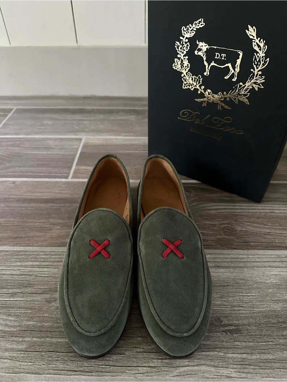 Del Toro Women's Italia Milano Loafer Sz 38 NIB